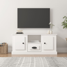 vidaXL fehér szerelt fa TV-szekrény 100x35,5x45 cm bútor