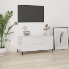 vidaXL fehér szerelt fa TV-szekrény 102x44,5x50 cm bútor