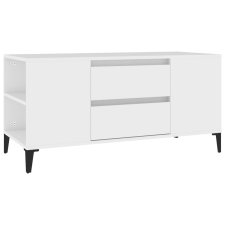 vidaXL fehér szerelt fa TV-szekrény 102x44,5x50 cm (819604) bútor