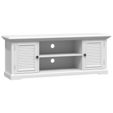vidaXL fehér szerelt fa TV-szekrény 110 x 30 x 41 cm bútor