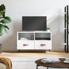 vidaXL fehér szerelt fa TV-szekrény 80 x 36 x 50 cm bútor
