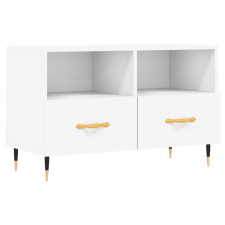 vidaXL fehér szerelt fa TV-szekrény 80 x 36 x 50 cm (828948) bútor