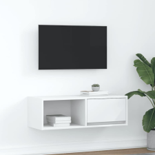 vidaXL fehér szerelt fa TV-szekrény 80x31x25,5 cm bútor
