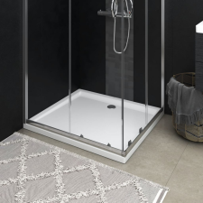vidaXL Fehér téglalap alakú ABS zuhanytálca 80 x 90 cm kád, zuhanykabin