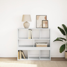 vidaXL fehér térelválasztó könyvszekrény 100 x 33 x 94,5 cm bútor