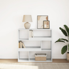 vidaXL fehér térelválasztó könyvszekrény 100 x 33 x 94,5 cm bútor