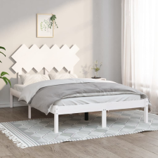 vidaXL fehér tömör fa ágykeret 120x200 cm ágy és ágykellék
