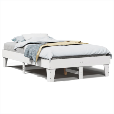 vidaXL fehér tömör fenyőfa ágy matrac nélkül 120 x 190 cm (855374) ágy és ágykellék