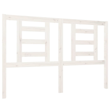 vidaXL fehér tömör fenyőfa ágyfejtámla 146 x 4 x 100 cm (818821) ágy és ágykellék