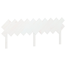 vidaXL fehér tömör fenyőfa ágyfejtámla 196x3x80,5 cm (819241) ágy és ágykellék