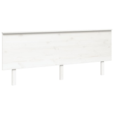 vidaXL fehér tömör fenyőfa ágyfejtámla 204x6x82,5 cm (819191) ágy és ágykellék