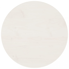 vidaXL fehér tömör fenyőfa asztallap Ø50 x 2,5 cm bútor