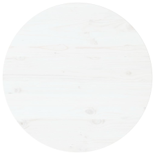 vidaXL fehér tömör fenyőfa asztallap Ø80 x 2,5 cm bútor