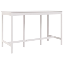 vidaXL fehér tömör fenyőfa bárasztal 180 x 80 x 110 cm (822163) bútor