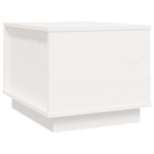 vidaXL fehér tömör fenyőfa dohányzóasztal 40x50x35 cm (813411) bútor