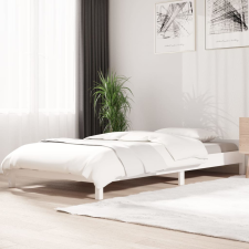 vidaXL fehér tömör fenyőfa egymásra rakható ágy 75x190 cm ágy és ágykellék