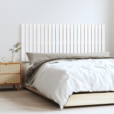 vidaXL fehér tömör fenyőfa fali fejtámla 147 x 3 x 60 cm ágy és ágykellék