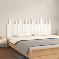 vidaXL fehér tömör fenyőfa fali fejtámla 185 x 3 x 80 cm ágy és ágykellék