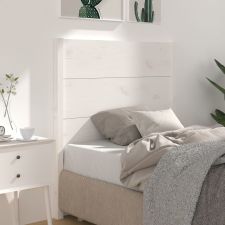 vidaXL fehér tömör fenyőfa fejtámla 106 x 4 x 100 cm ágy és ágykellék