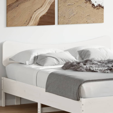 vidaXL fehér tömör fenyőfa fejtámla 140 cm ágy és ágykellék
