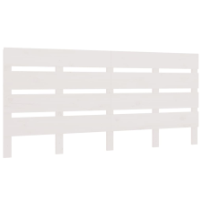 vidaXL fehér tömör fenyőfa fejtámla 140 x 3 x 80 cm (821343) ágy és ágykellék