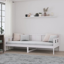 vidaXL fehér tömör fenyőfa kanapéágy 80 x 200 cm ágy és ágykellék