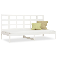 vidaXL fehér tömör fenyőfa kanapéágy 80 x 200 cm (3108208) ágy és ágykellék