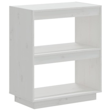vidaXL fehér tömör fenyőfa könyvszekrény 60 x 35 x 71 cm (810860) bútor