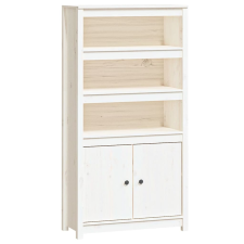 vidaXL fehér tömör fenyőfa magasszekrény 80 x 35 x 154 cm (823520) bútor