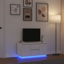 vidaXL fehér TV-szekrény LED-lámpákkal 100x41x50 cm bútor