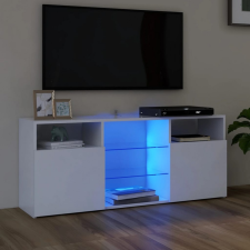 vidaXL fehér TV-szekrény LED-lámpákkal 120 x 35 x 50 cm bútor