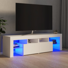 vidaXL fehér TV-szekrény LED-lámpákkal 140 x 35 x 40 cm bútor