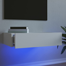 vidaXL fehér TV-szekrény LED-lámpákkal 60x35x15,5 cm bútor