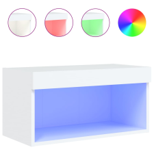 vidaXL fehér TV-szekrény LED-világítással 60 x 30 x 30 cm (837127) bútor