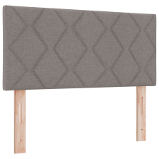 vidaXL Fejtámla Gyémánt Blokk Design Taupe 100 cm Szövet (42007232) ágy és ágykellék