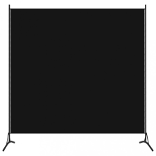 vidaXL fekete 1 paneles paraván 175 x 180 cm bútor