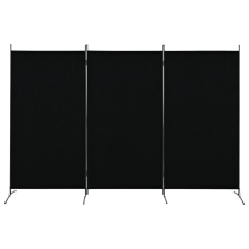 vidaXL fekete 3 paneles paraván 260 x 180 cm kerti bútor