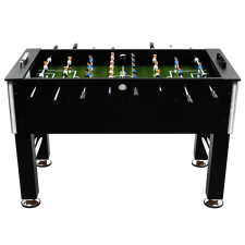 vidaXL fekete acél csocsóasztal 140 x 74,5 x 87,5 cm (91438) videójáték