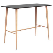 vidaXL fekete bárasztal 120 x 60 x 96 cm bútor