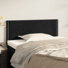 vidaXL fekete bársony fejtámla 90x5x78/88 cm ágy és ágykellék