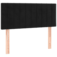 vidaXL fekete bársony fejtámla 90x5x78/88 cm (346224) ágy és ágykellék