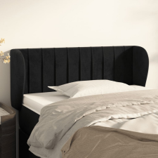 vidaXL fekete bársony fejtámla szárnyakkal 93x23x78/88 cm ágy és ágykellék