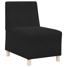 vidaXL fekete bársony kanapéfotel 55 cm (4108485) bútor