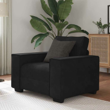 vidaXL fekete bársony kanapéfotel 59 cm bútor