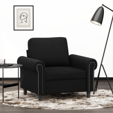 vidaXL fekete bársony kanapéfotel 60 cm bútor