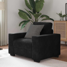 vidaXL fekete bársony kanapéfotel 60 cm (4105103) bútor