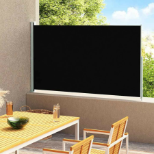 vidaXL fekete behúzható oldalsó terasznapellenző 200 x 300 cm kerti bútor
