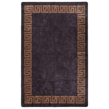 vidaXL fekete és arany csúszásmentes mosható szőnyeg 160 x 230 cm lakástextília