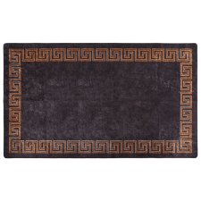 vidaXL fekete és arany csúszásmentes mosható szőnyeg 190 x 300 cm lakástextília