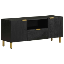 vidaXL Fekete Fa TV Szekrény - 100x33x46 cm bútor
